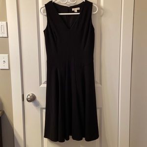 Coldwater Creek V-Neck Sleeveless Little Black Dress